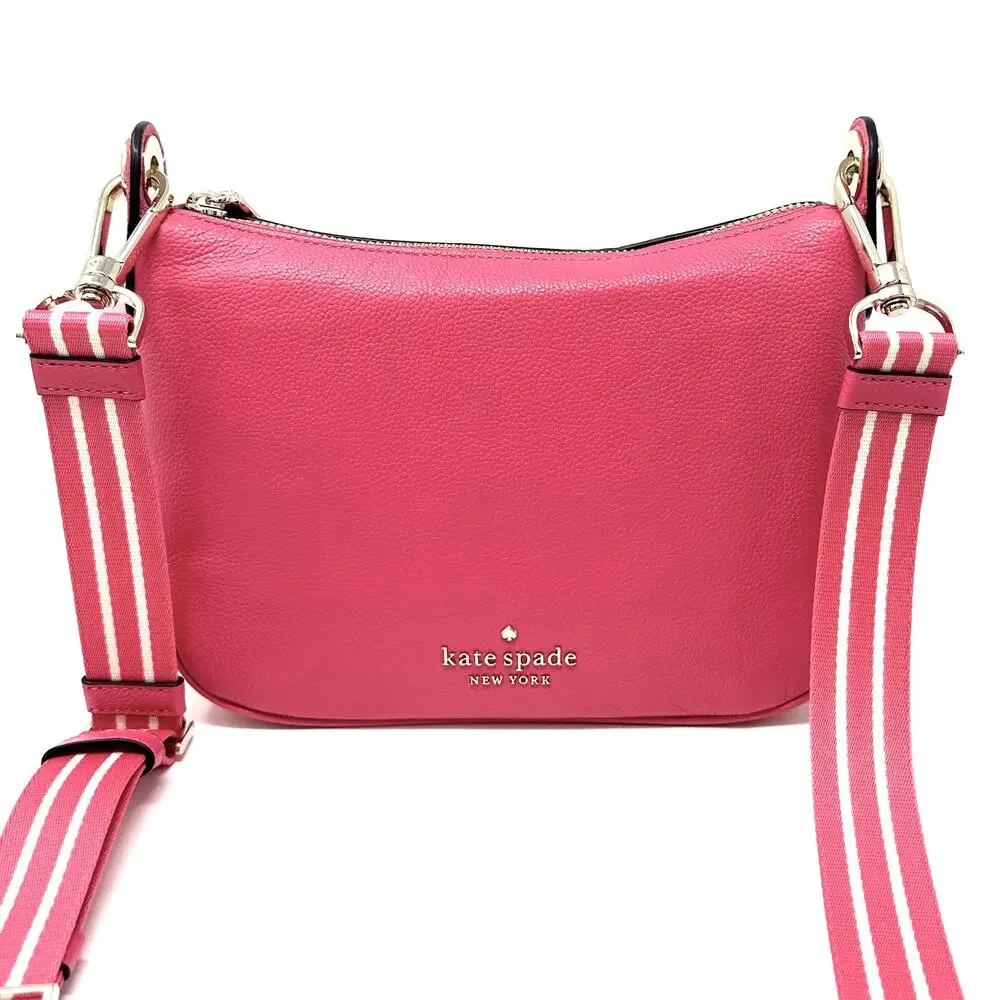 Kate Spade Rosie Small Crossbody Purse Tropical Pink Leather wkr00630
